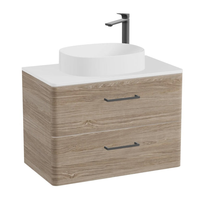 Vado Cameo 2 Drawer Wall Hung Vanity Unit With Worktop