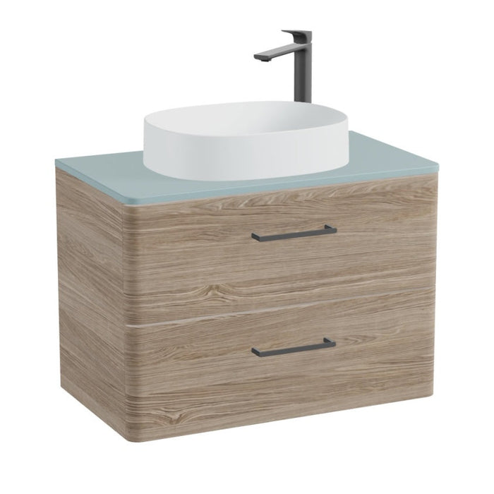 Vado Cameo 2 Drawer Wall Hung Vanity Unit With Worktop