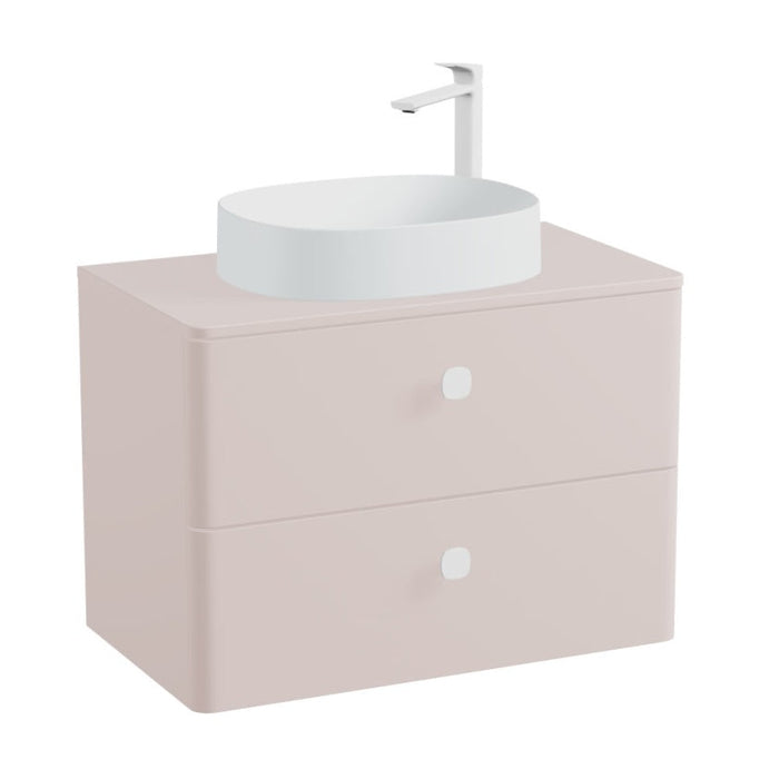 Vado Cameo 2 Drawer Wall Hung Vanity Unit With Worktop