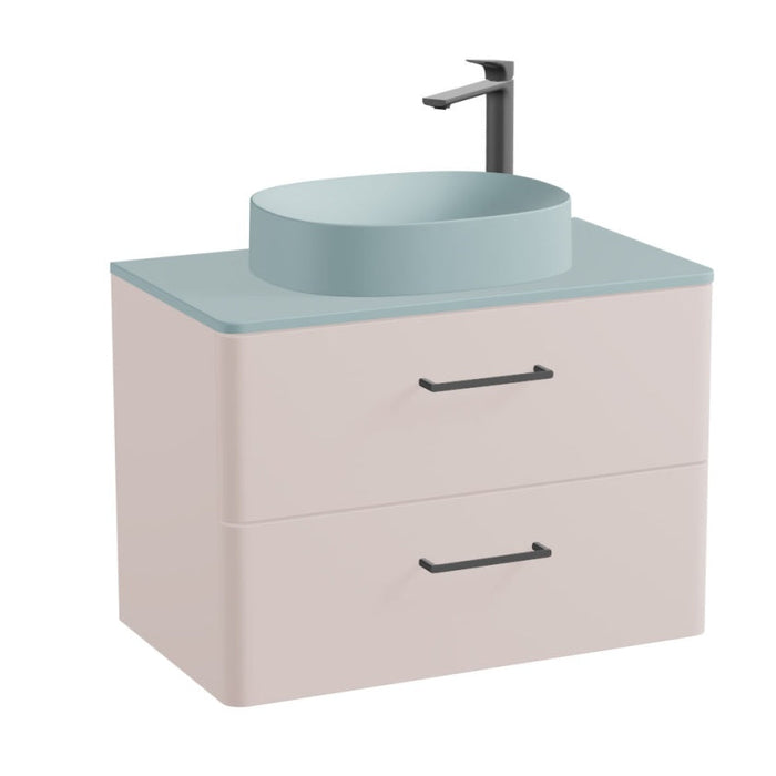 Vado Cameo 2 Drawer Wall Hung Vanity Unit With Worktop