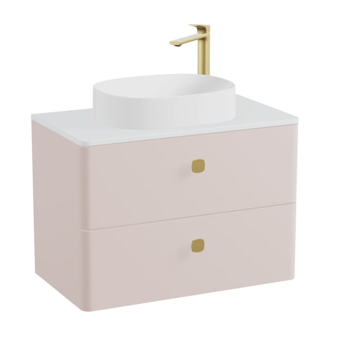 Vado Cameo 2 Drawer Wall Hung Vanity Unit With Worktop