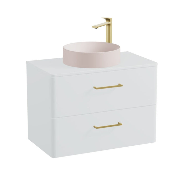 Vado Cameo 2 Drawer Wall Hung Vanity Unit With Worktop