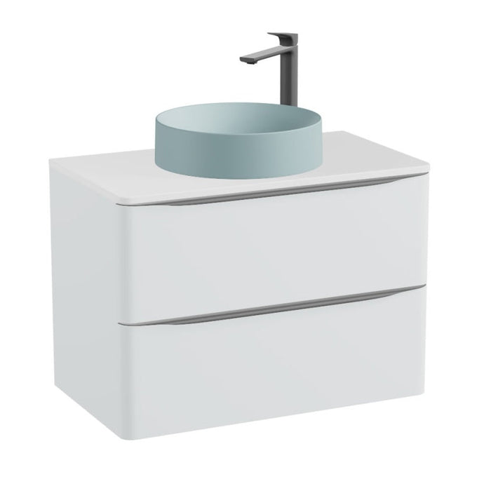Vado Cameo 2 Drawer Wall Hung Vanity Unit With Worktop
