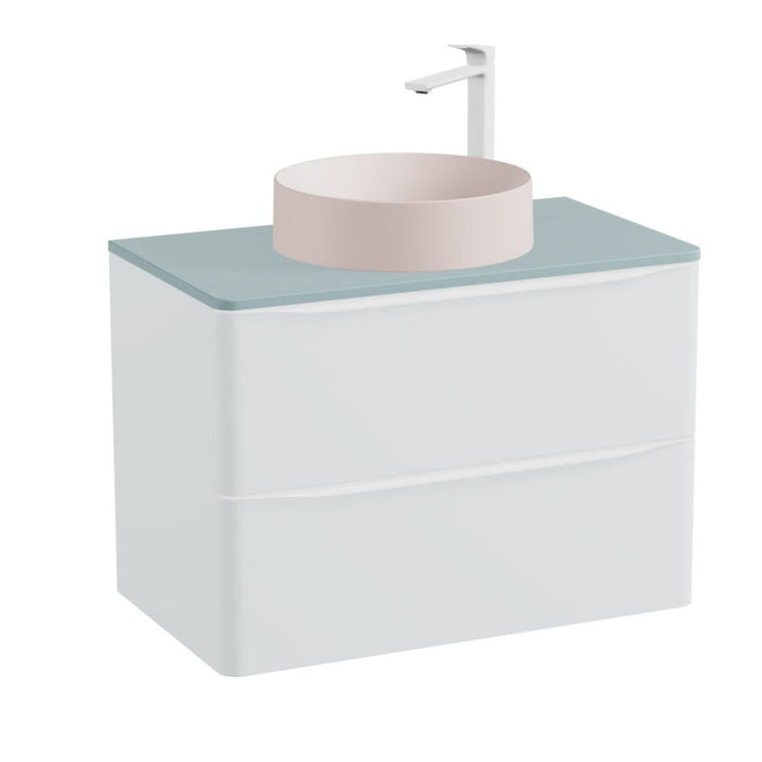 Vado Cameo 2 Drawer Wall Hung Vanity Unit With Worktop