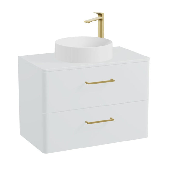 Vado Cameo 2 Drawer Wall Hung Vanity Unit With Worktop
