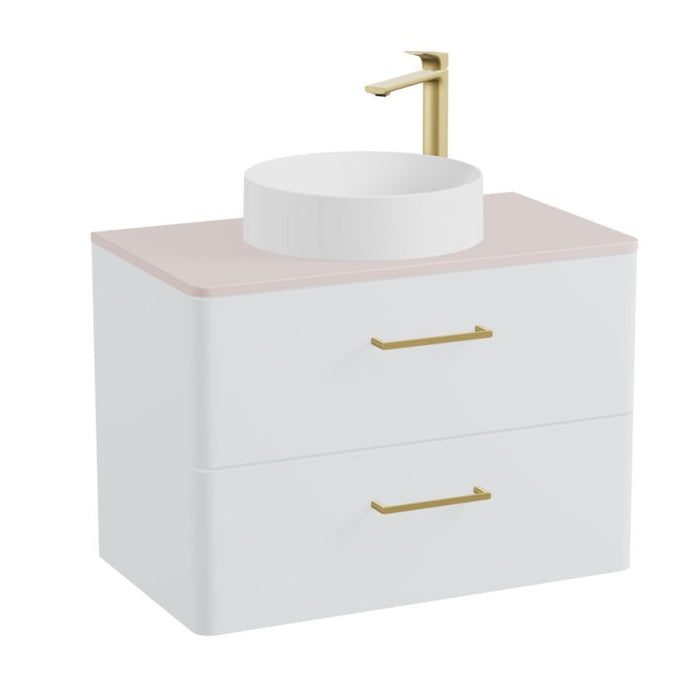 Vado Cameo 2 Drawer Wall Hung Vanity Unit With Worktop