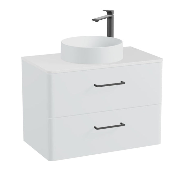 Vado Cameo 2 Drawer Wall Hung Vanity Unit With Worktop