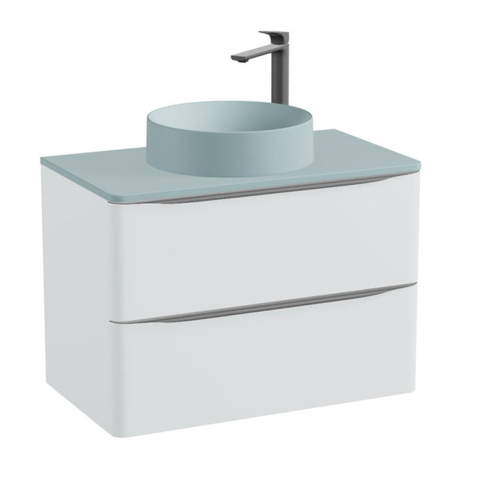 Vado Cameo 2 Drawer Wall Hung Vanity Unit With Worktop