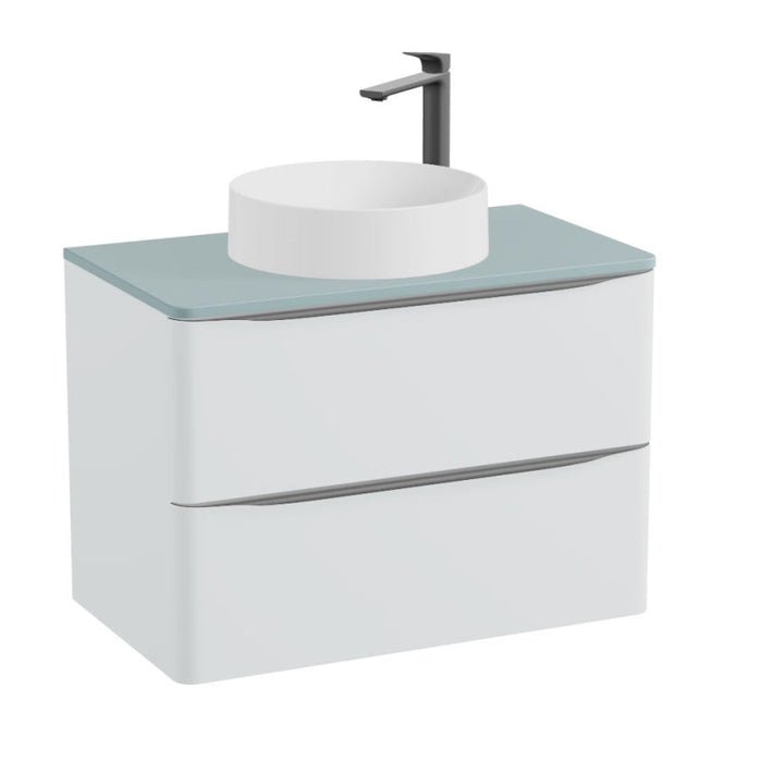 Vado Cameo 2 Drawer Wall Hung Vanity Unit With Worktop