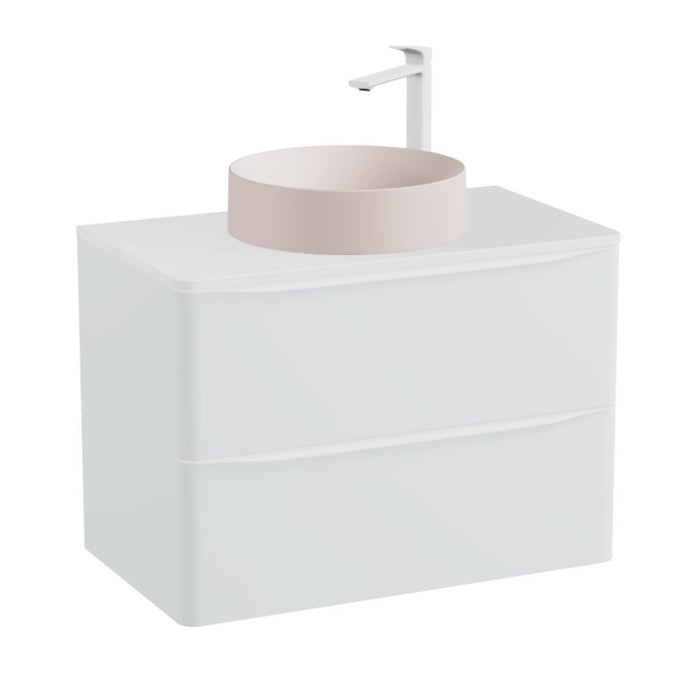 Vado Cameo 2 Drawer Wall Hung Vanity Unit With Worktop
