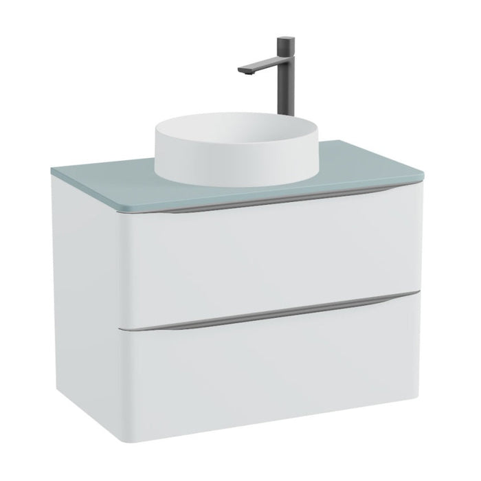 Vado Cameo 2 Drawer Wall Hung Vanity Unit With Worktop