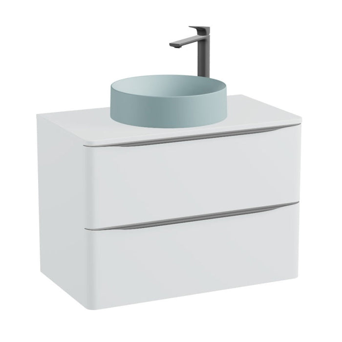 Vado Cameo 2 Drawer Wall Hung Vanity Unit With Worktop