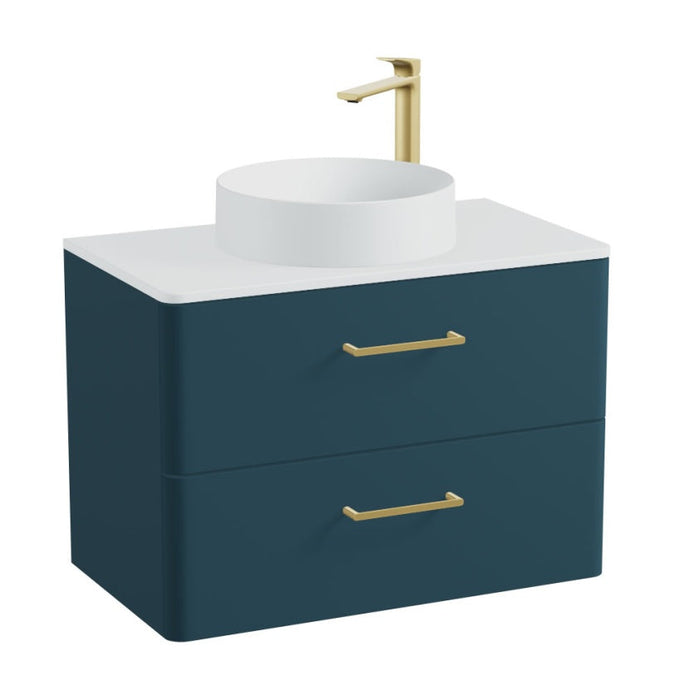 Vado Cameo 2 Drawer Wall Hung Vanity Unit With Worktop