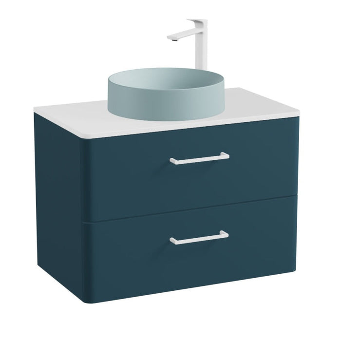 Vado Cameo 2 Drawer Wall Hung Vanity Unit With Worktop