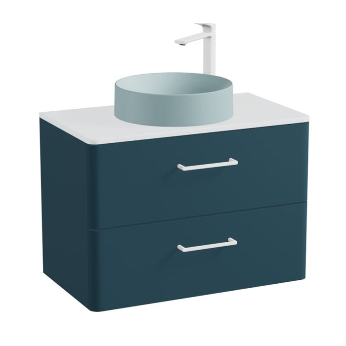 Vado Cameo 2 Drawer Wall Hung Vanity Unit With Worktop