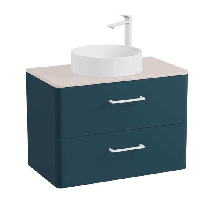 Vado Cameo 2 Drawer Wall Hung Vanity Unit With Worktop