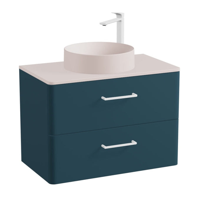 Vado Cameo 2 Drawer Wall Hung Vanity Unit With Worktop
