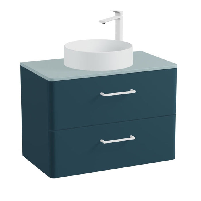 Vado Cameo 2 Drawer Wall Hung Vanity Unit With Worktop