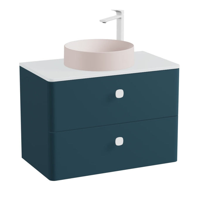 Vado Cameo 2 Drawer Wall Hung Vanity Unit With Worktop