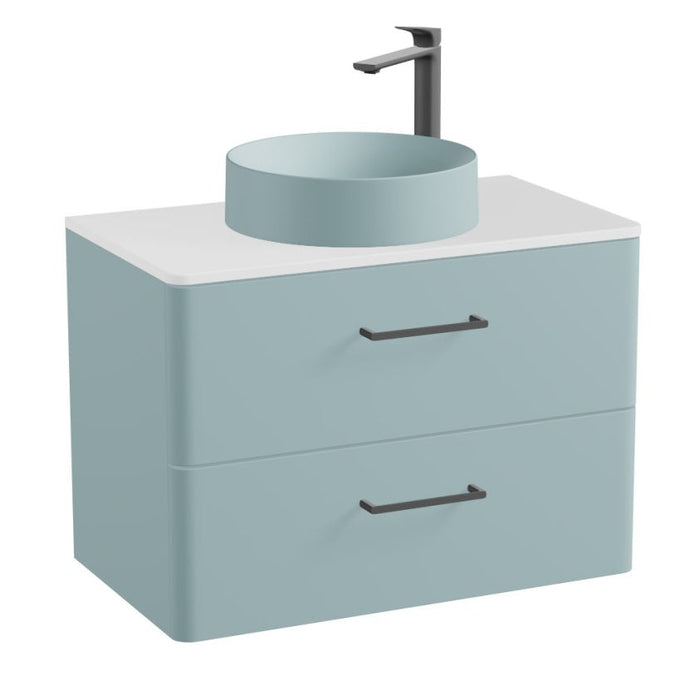 Vado Cameo 2 Drawer Wall Hung Vanity Unit With Worktop