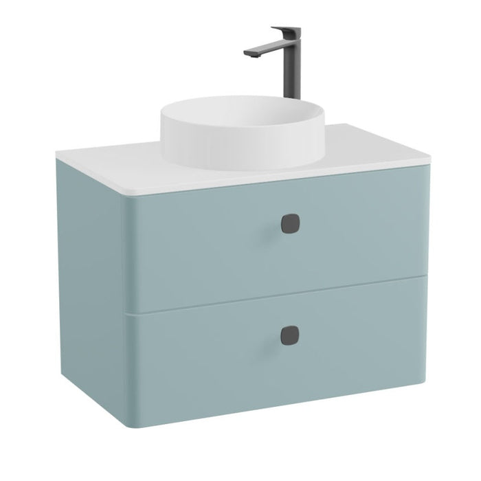 Vado Cameo 2 Drawer Wall Hung Vanity Unit With Worktop