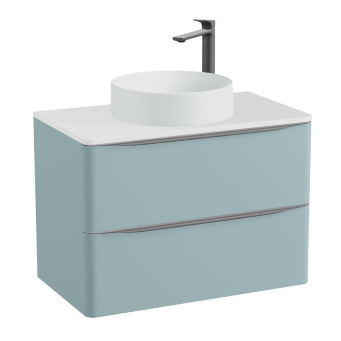 Vado Cameo 2 Drawer Wall Hung Vanity Unit With Worktop