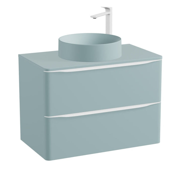 Vado Cameo 2 Drawer Wall Hung Vanity Unit With Worktop