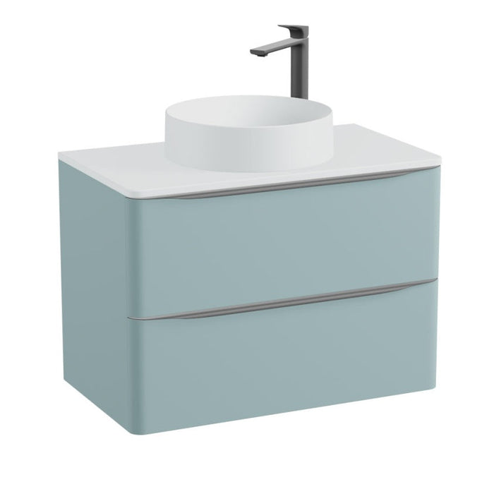 Vado Cameo 2 Drawer Wall Hung Vanity Unit With Worktop