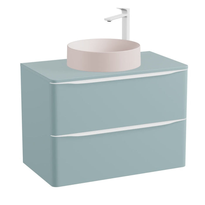 Vado Cameo 2 Drawer Wall Hung Vanity Unit With Worktop