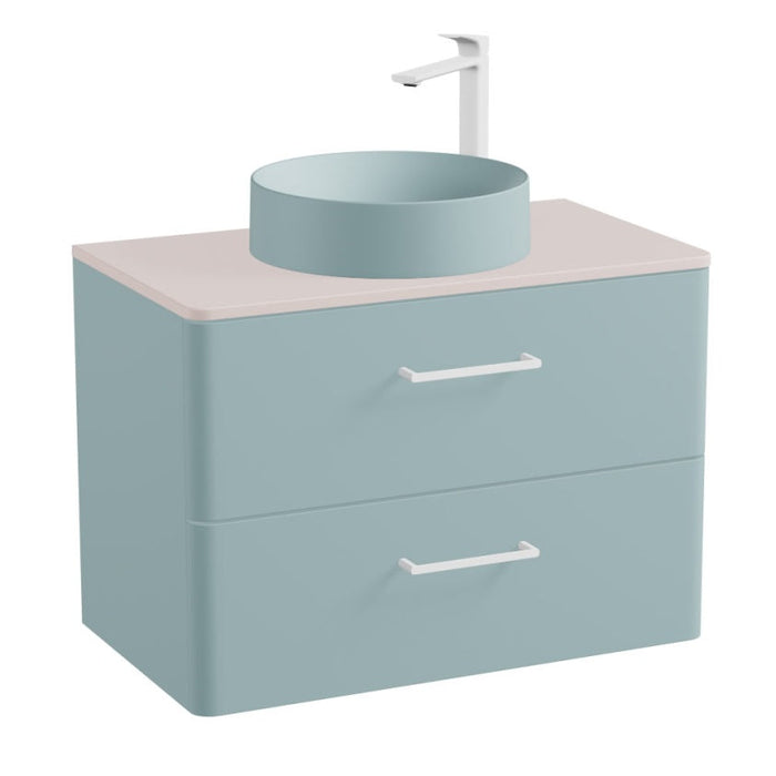 Vado Cameo 2 Drawer Wall Hung Vanity Unit With Worktop