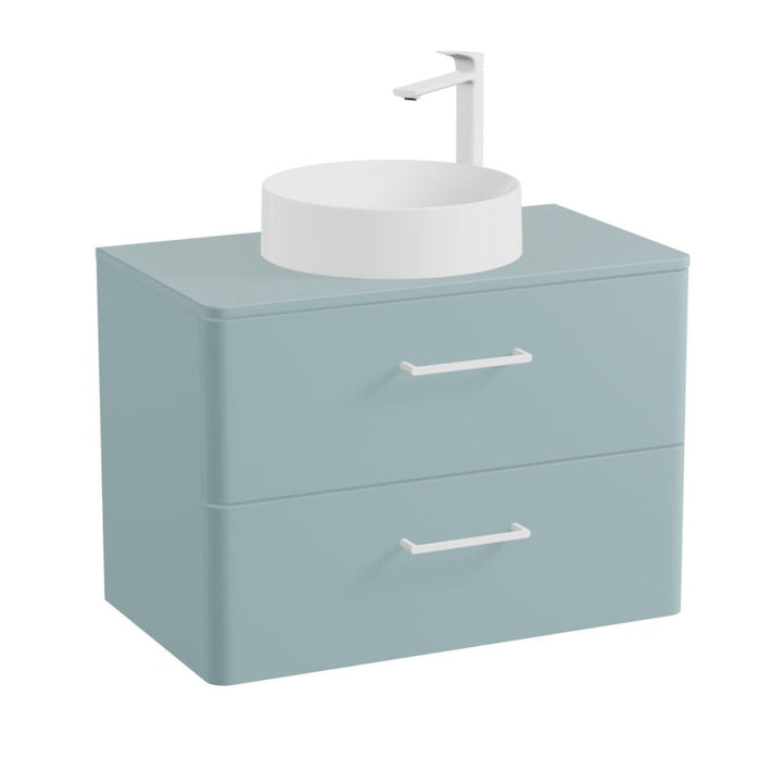 Vado Cameo 2 Drawer Wall Hung Vanity Unit With Worktop