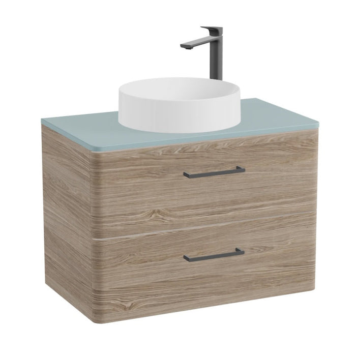 Vado Cameo 2 Drawer Wall Hung Vanity Unit With Worktop
