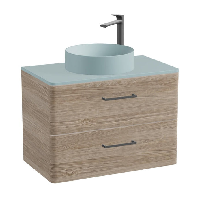 Vado Cameo 2 Drawer Wall Hung Vanity Unit With Worktop