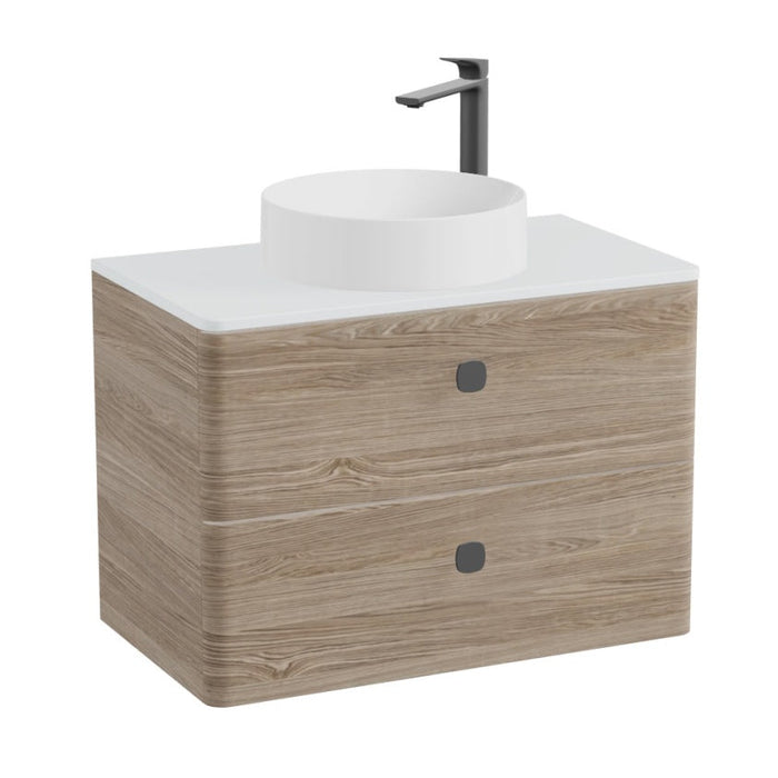 Vado Cameo 2 Drawer Wall Hung Vanity Unit With Worktop