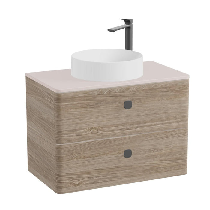 Vado Cameo 2 Drawer Wall Hung Vanity Unit With Worktop