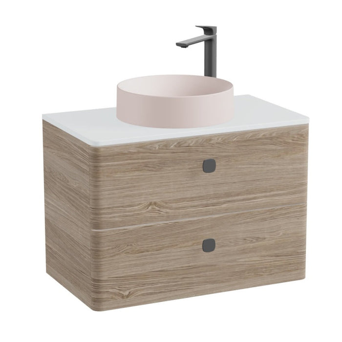 Vado Cameo 2 Drawer Wall Hung Vanity Unit With Worktop