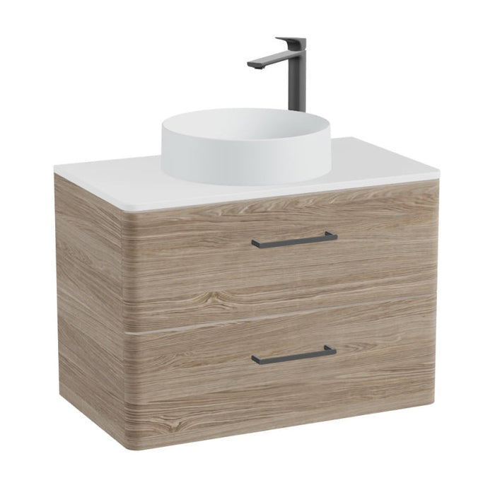 Vado Cameo 2 Drawer Wall Hung Vanity Unit With Worktop