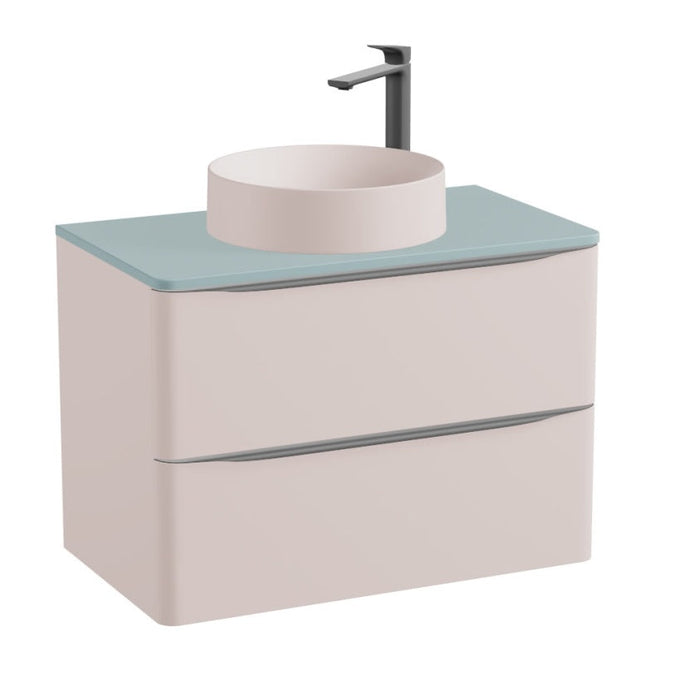 Vado Cameo 2 Drawer Wall Hung Vanity Unit With Worktop