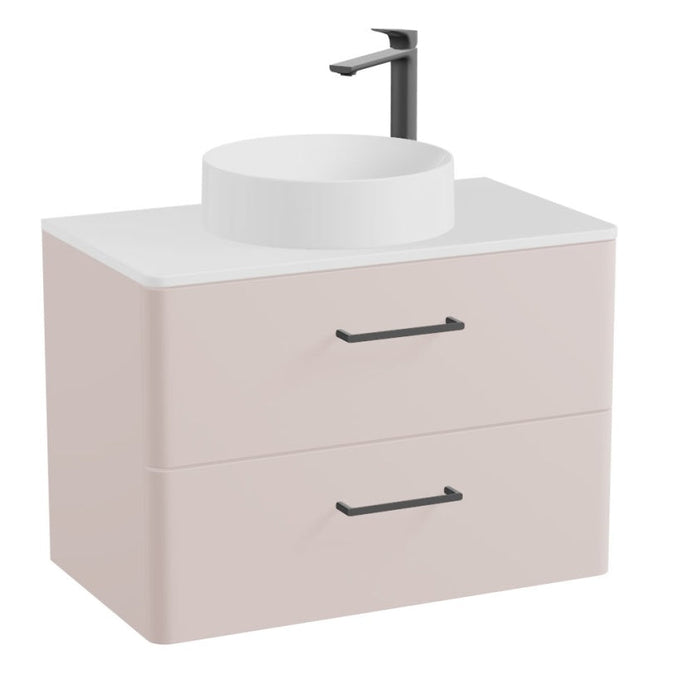 Vado Cameo 2 Drawer Wall Hung Vanity Unit With Worktop