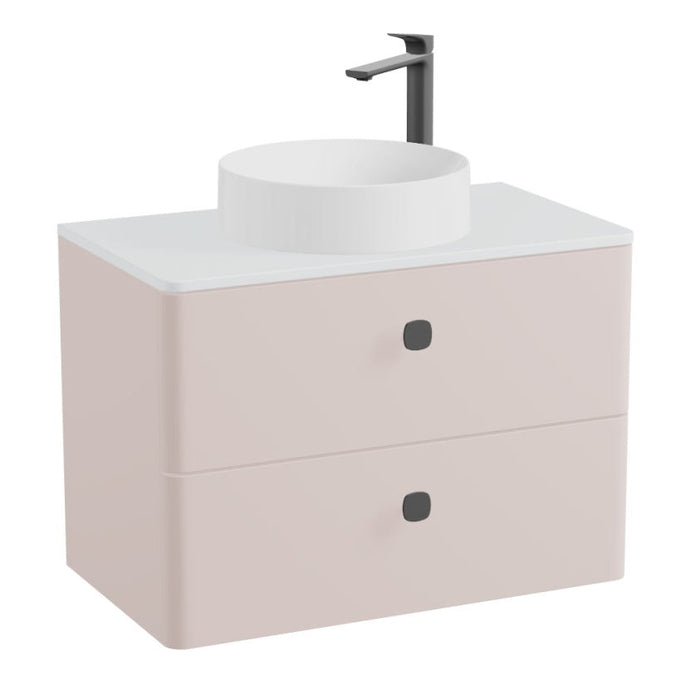 Vado Cameo 2 Drawer Wall Hung Vanity Unit With Worktop