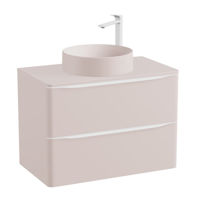 Vado Cameo 2 Drawer Wall Hung Vanity Unit With Worktop