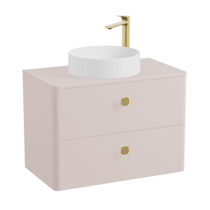 Vado Cameo 2 Drawer Wall Hung Vanity Unit With Worktop