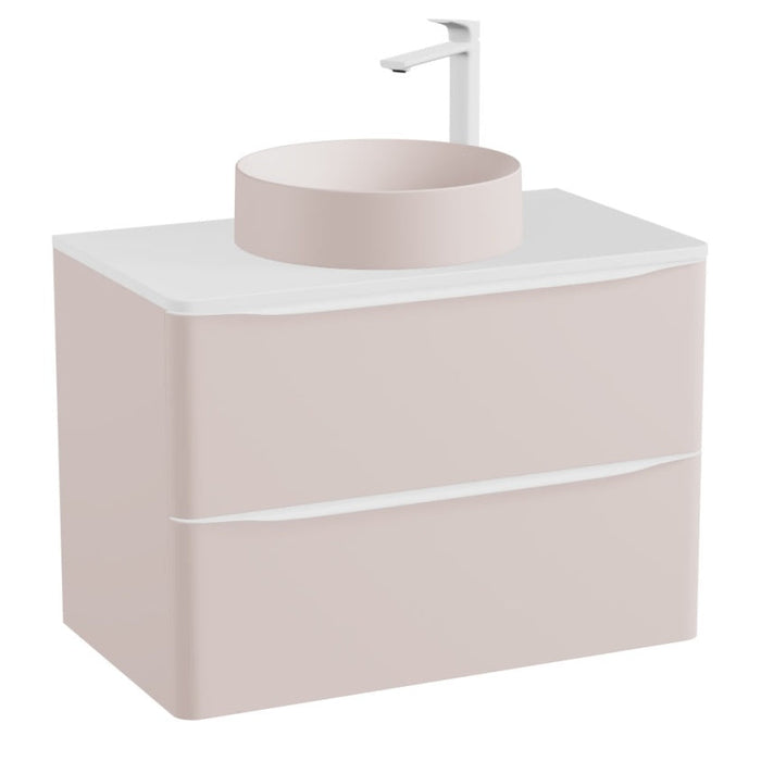 Vado Cameo 2 Drawer Wall Hung Vanity Unit With Worktop