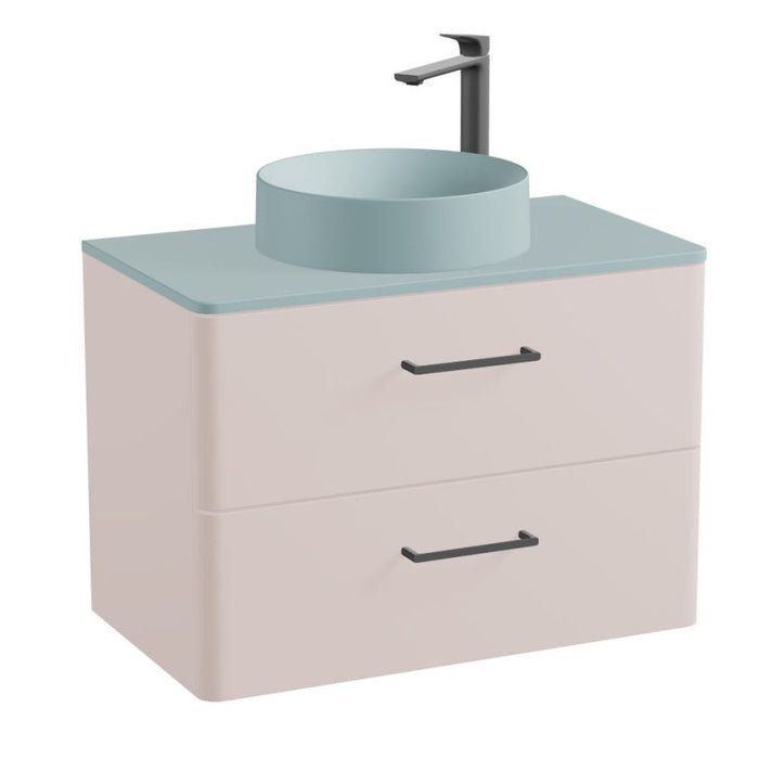 Vado Cameo 2 Drawer Wall Hung Vanity Unit With Worktop