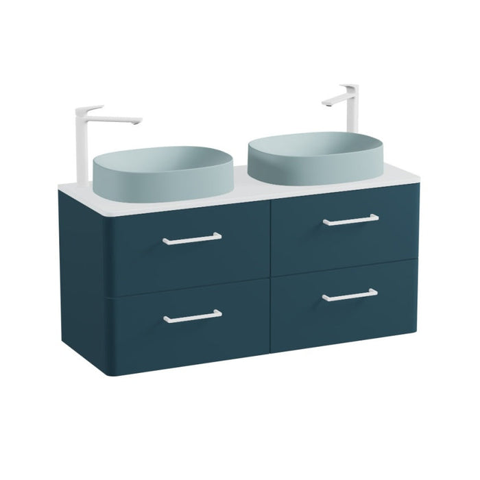 Vado Cameo 4 Drawer Wall Hung Vanity Unit With Worktop
