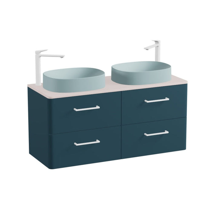 Vado Cameo 4 Drawer Wall Hung Vanity Unit With Worktop