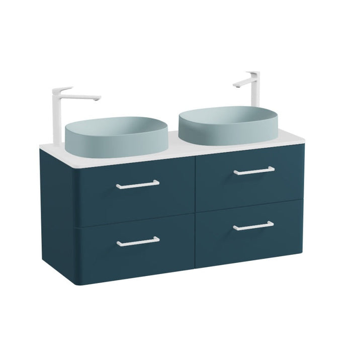 Vado Cameo 4 Drawer Wall Hung Vanity Unit With Worktop