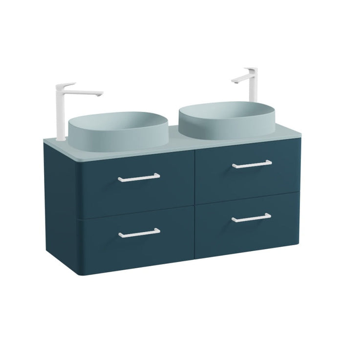 Vado Cameo 4 Drawer Wall Hung Vanity Unit With Worktop