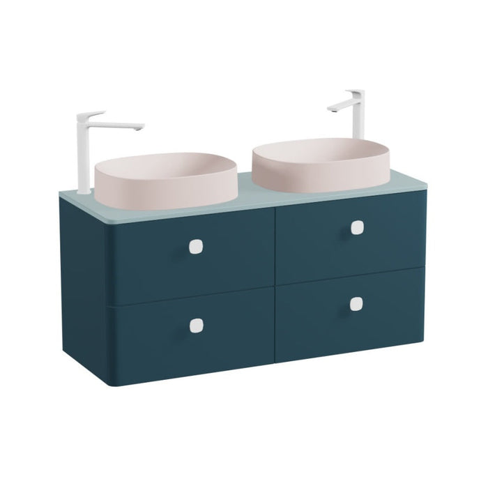 Vado Cameo 4 Drawer Wall Hung Vanity Unit With Worktop