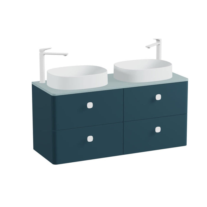 Vado Cameo 4 Drawer Wall Hung Vanity Unit With Worktop